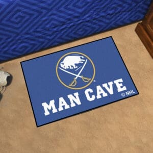 Buffalo Sabres Man Cave Starter Mat Accent Rug - 19in. x 30in.-14398