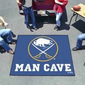 Buffalo Sabres Man Cave Tailgater Rug - 5ft. x 6ft.-14400