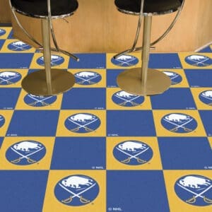 Buffalo Sabres Team Carpet Tiles - 45 Sq Ft.-10693