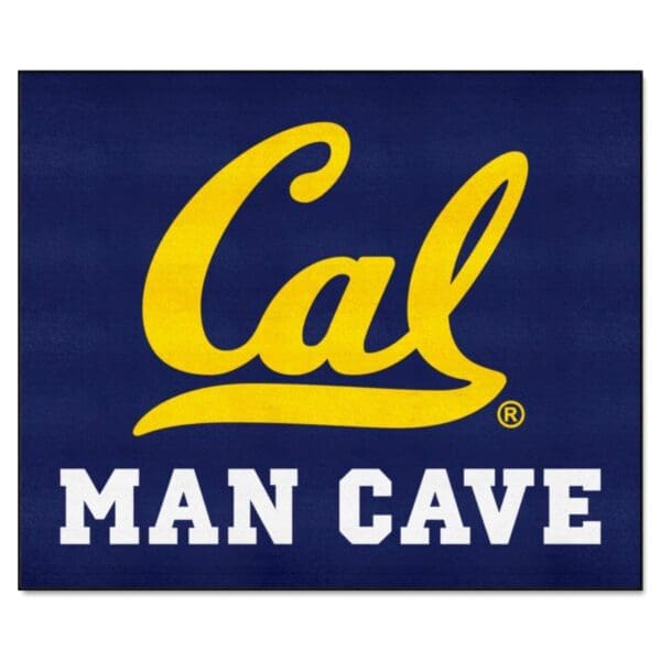 Cal Golden Bears Man Cave Tailgater Rug 5ft. x 6ft 1 scaled