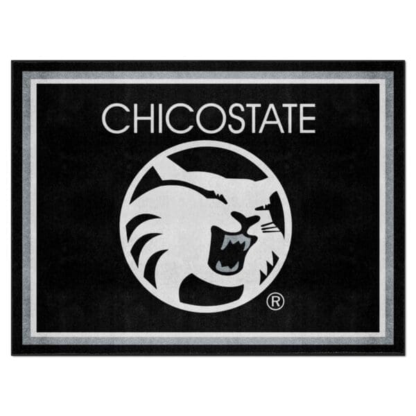 Cal State Chico Wildcats 8ft. x 10 ft. Plush Area Rug 1 scaled