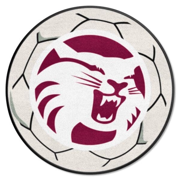Cal State Chico Wildcats Soccer Ball Rug 27in. Diameter 1 scaled