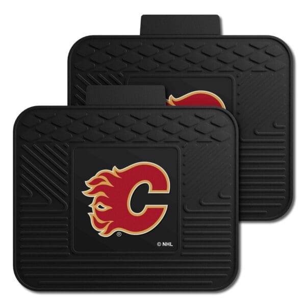 Calgary Flames Back Seat Car Utility Mats 2 Piece Set 12417 1 scaled
