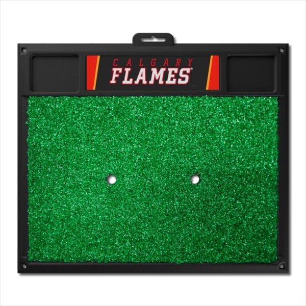 Calgary Flames Golf Hitting Mat 17003 1 scaled