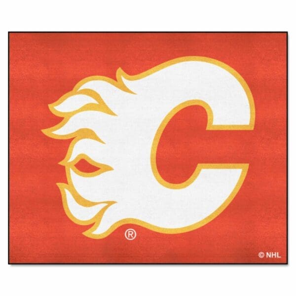 Calgary Flames Tailgater Rug 5ft. x 6ft. 10603 1 scaled