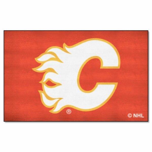 Calgary Flames Ulti Mat Rug 5ft. x 8ft. 10604 1 scaled