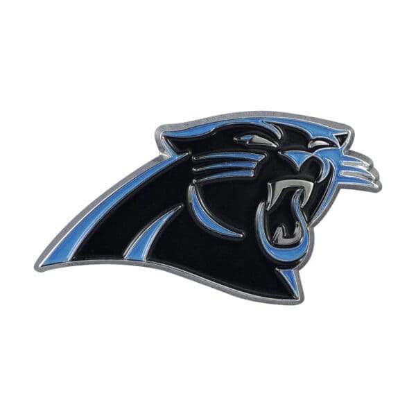 Carolina Panthers 3D Color Metal Emblem 1