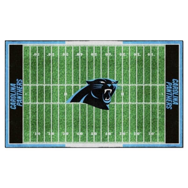 Carolina Panthers 6 ft. x 10 ft. Plush Area Rug 1 scaled