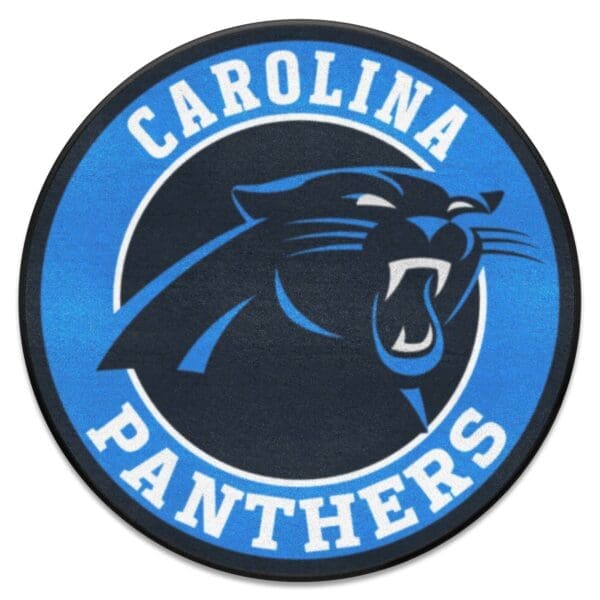 Carolina Panthers Roundel Rug 27in. Diameter 1 scaled