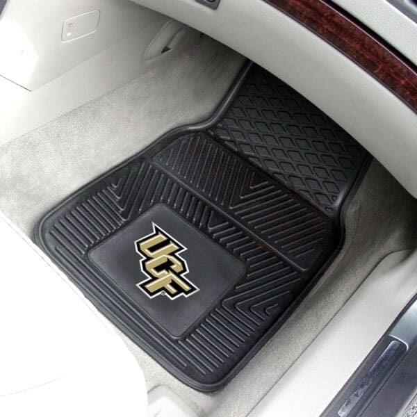 Central Florida Knights Heavy Duty Car Mat Set - 2 Pieces