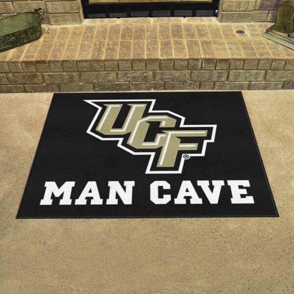Central Florida Knights Man Cave All-Star Rug - 34 in. x 42.5 in.
