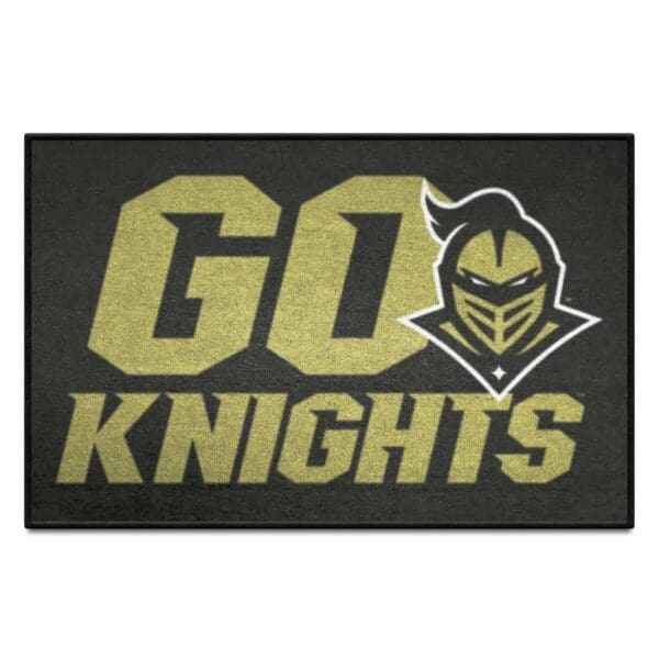 Central Florida Knights Starter Mat Accent Rug 19in. x 30in. Slogan Starter Mat 1 scaled