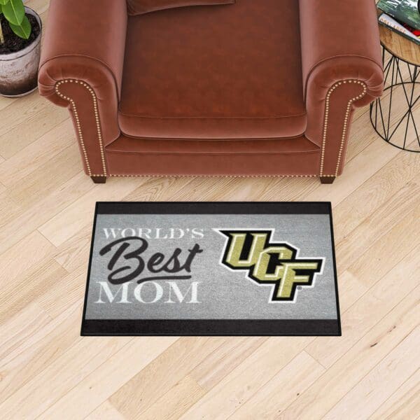 Central Florida Knights World's Best Mom Starter Mat Accent Rug - 19in. x 30in.