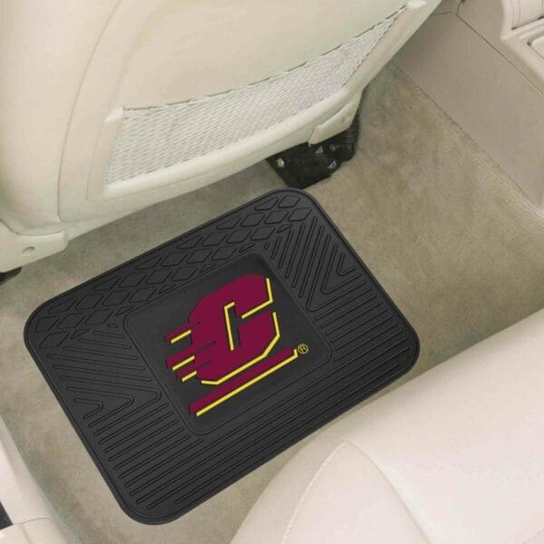 Central Michigan Chippewas Back Seat Car Utility Mat - 14in. x 17in.