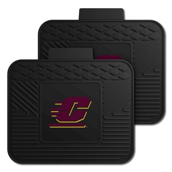 Central Michigan Chippewas Back Seat Car Utility Mats 2 Piece Set 1 scaled