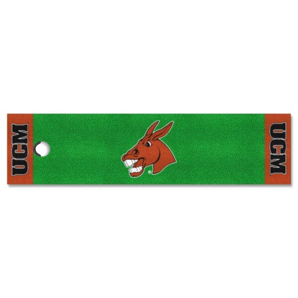 Central Missouri Mules Putting Green Mat 1.5ft. x 6ft 1 scaled