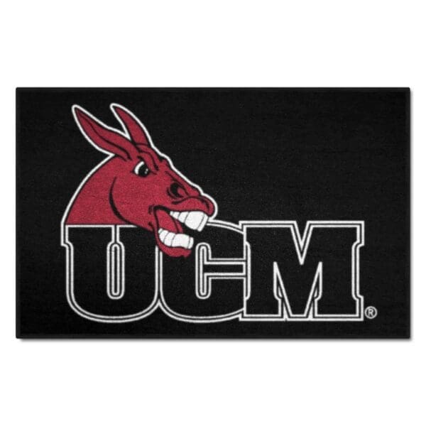 Central Missouri Mules Starter Mat Accent Rug 19in. x 30in 1 scaled