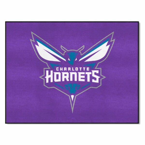 Charlotte Hornets All Star Rug 34 in. x 42.5 in. 19428 1 scaled