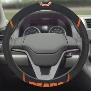 Chicago Bears Embroidered Steering Wheel Cover