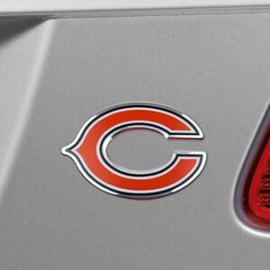 Chicago Bears Heavy Duty Aluminum Embossed Color Emblem