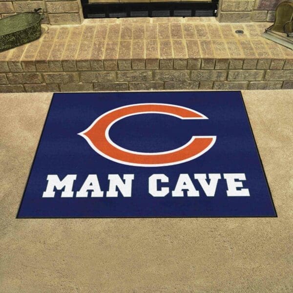 Chicago Bears Man Cave All-Star Rug - 34 in. x 42.5 in.