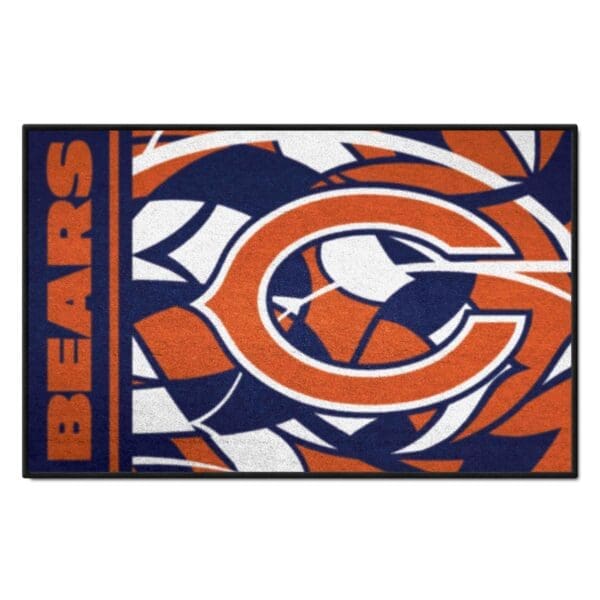 Chicago Bears Starter Mat XFIT Design 19in x 30in Accent Rug 1 scaled