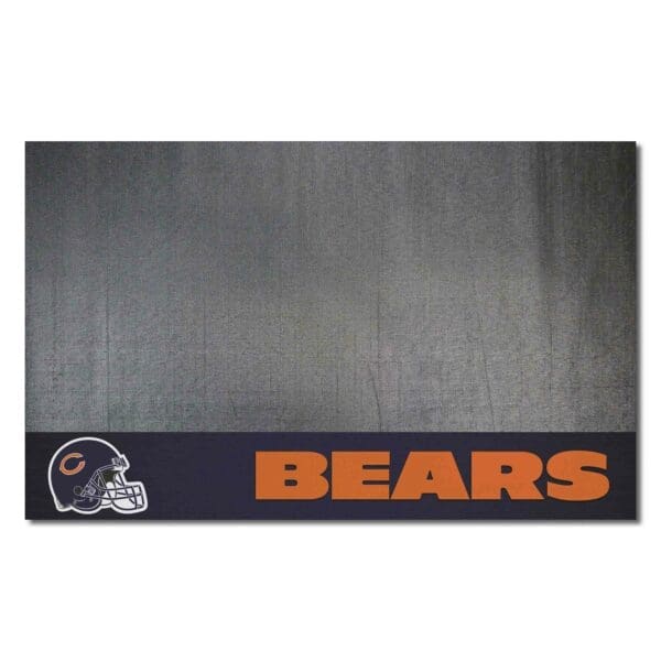 Chicago Bears Vinyl Grill Mat 26in. x 42in 1 scaled