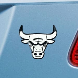 Chicago Bulls 3D Chrome Metal Emblem-14848