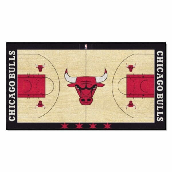 Chicago Bulls Court Runner Rug 24in. x 44in. 9482 1 scaled