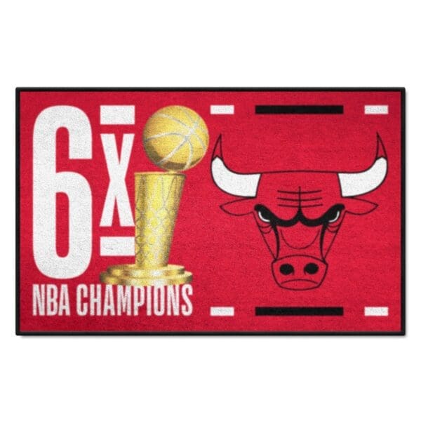 Chicago Bulls Dynasty Starter Mat Accent Rug 19in. x 30in. 35087 1 scaled