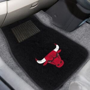 Chicago Bulls Embroidered Car Mat Set - 2 Pieces-17610