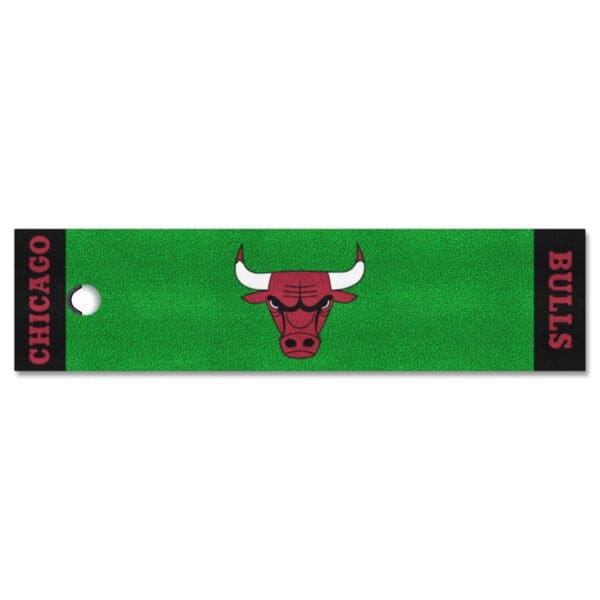 Chicago Bulls Putting Green Mat 1.5ft. x 6ft. 9227 1 scaled
