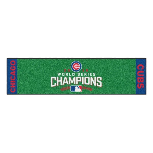 Chicago Cubs 2016 World Series Champions Putting Green Mat 1.5ft. x 6ft 1
