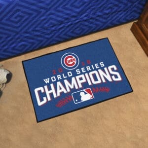 Chicago Cubs 2016 World Series Champions Starter Mat Accent Rug - 19in. x 30in.