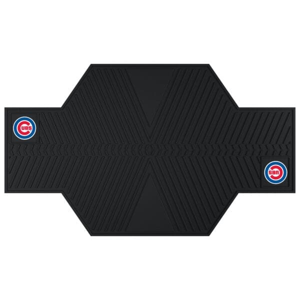 Chicago Cubs Motorcycle Mat 1