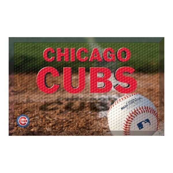 Chicago Cubs Rubber Scraper Door Mat 1 scaled