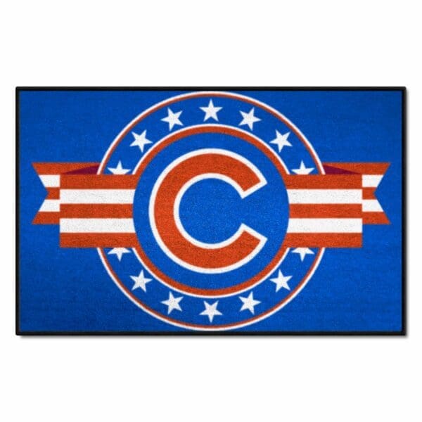 Chicago Cubs Starter Mat Accent Rug 19in. x 30in. Patriotic Starter Mat 1 scaled