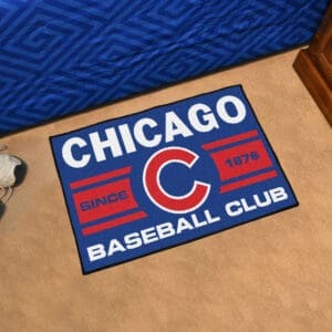 Chicago Cubs Starter Mat Accent Rug - 19in. x 30in.