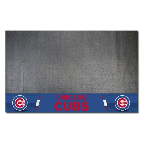 Chicago Cubs Vinyl Grill Mat 26in. x 42in 1 scaled