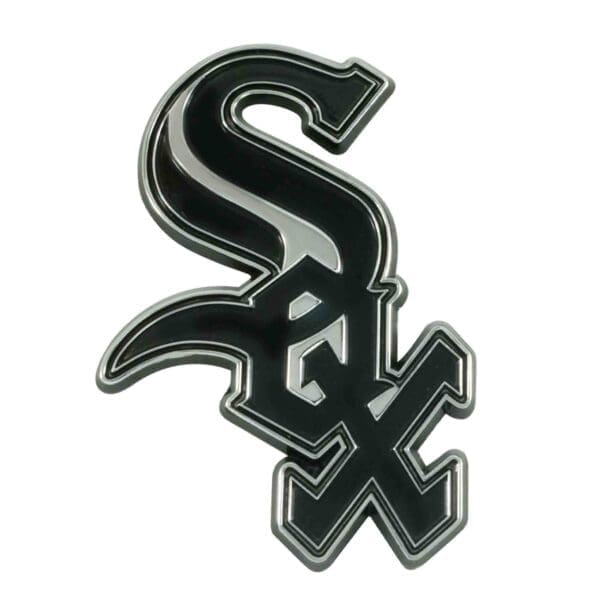 Chicago White Sox 3D Chrome Metal Emblem 1
