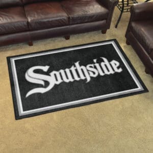 Chicago White Sox 4ft. x 6ft. Plush Area Rug Southside City Connect