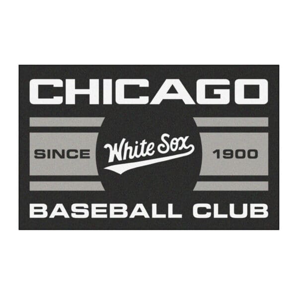 Chicago White Sox Starter Mat Accent Rug 19in. x 30in 1 1