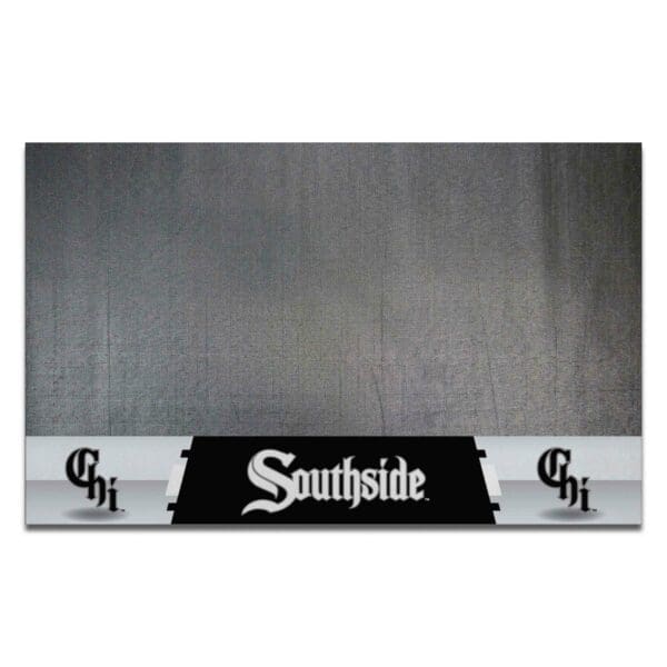 Chicago White Sox Vinyl Grill Mat Southside City Connect 26in. x 42in 1 scaled