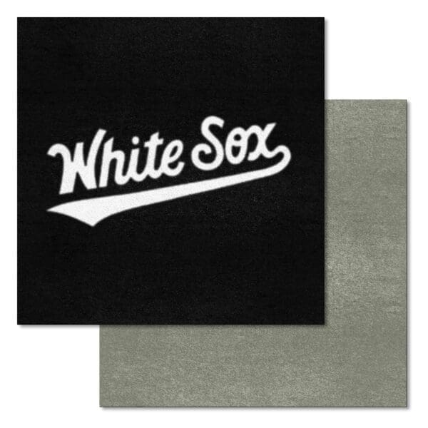 Chicago White Sox White Sox Wordmark Team Carpet Tiles 45 Sq Ft 1 scaled