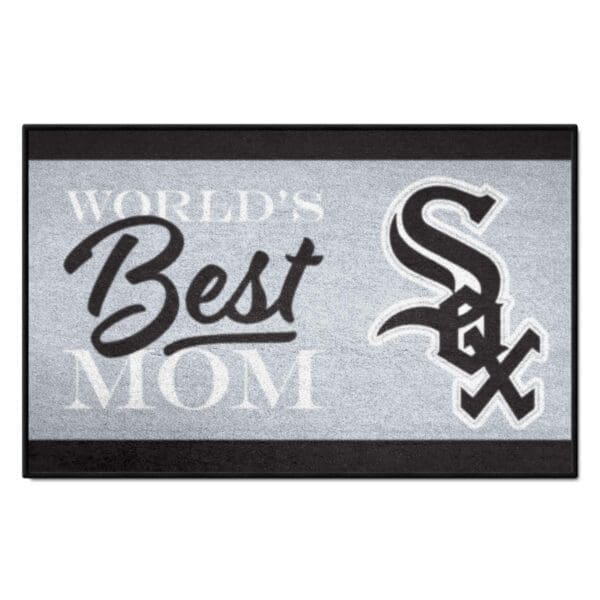 Chicago White Sox Worlds Best Mom Starter Mat Accent Rug 19in. x 30in 1 scaled