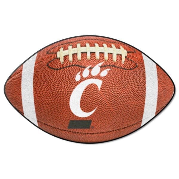Cincinnati Bearcats Football Rug 20.5in. x 32.5in 1 scaled
