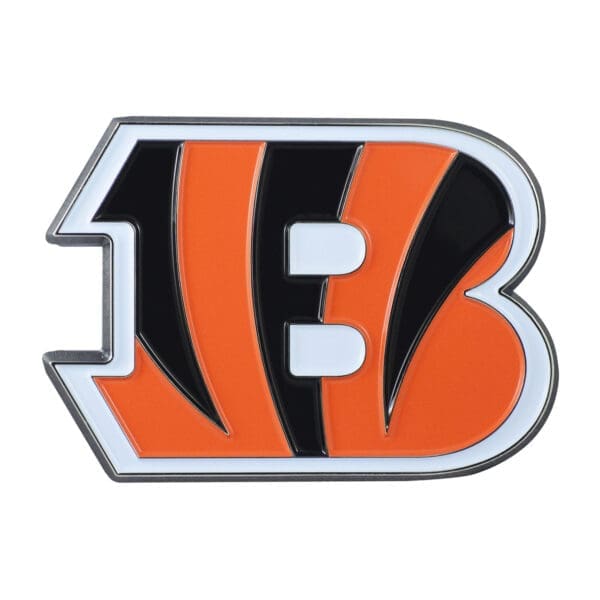 Cincinnati Bengals 3D Color Metal Emblem 1
