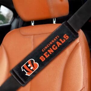 Cincinnati Bengals Embroidered Seatbelt Pad - 2 Pieces
