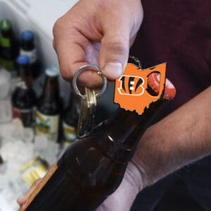Cincinnati Bengals Keychain Bottle Opener