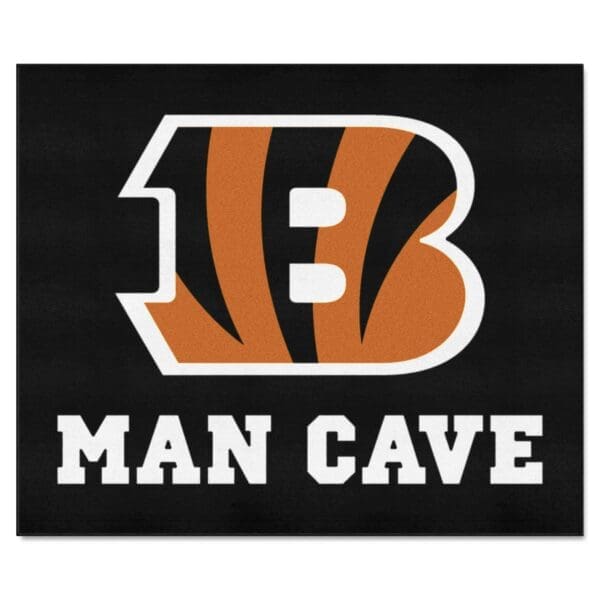 Cincinnati Bengals Man Cave Tailgater Rug 5ft. x 6ft 1 scaled